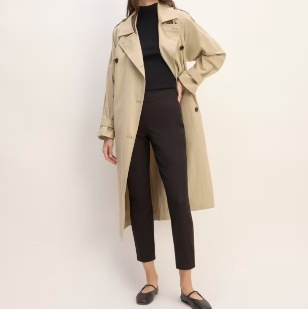 Everlane Black Bi-Stretch Work Pants 4 NWOT